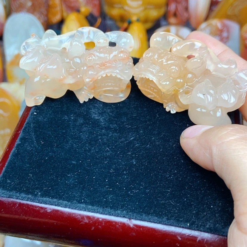 【闪购商品】石英质玉（黄龙玉）颈饰未镶嵌