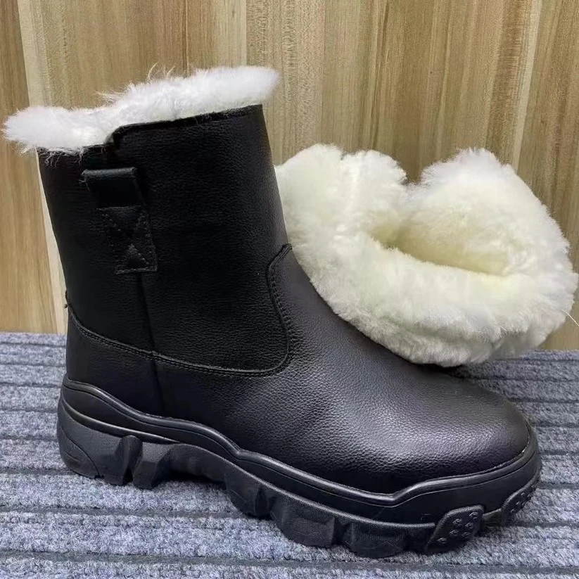 27001高品质黑色短靴