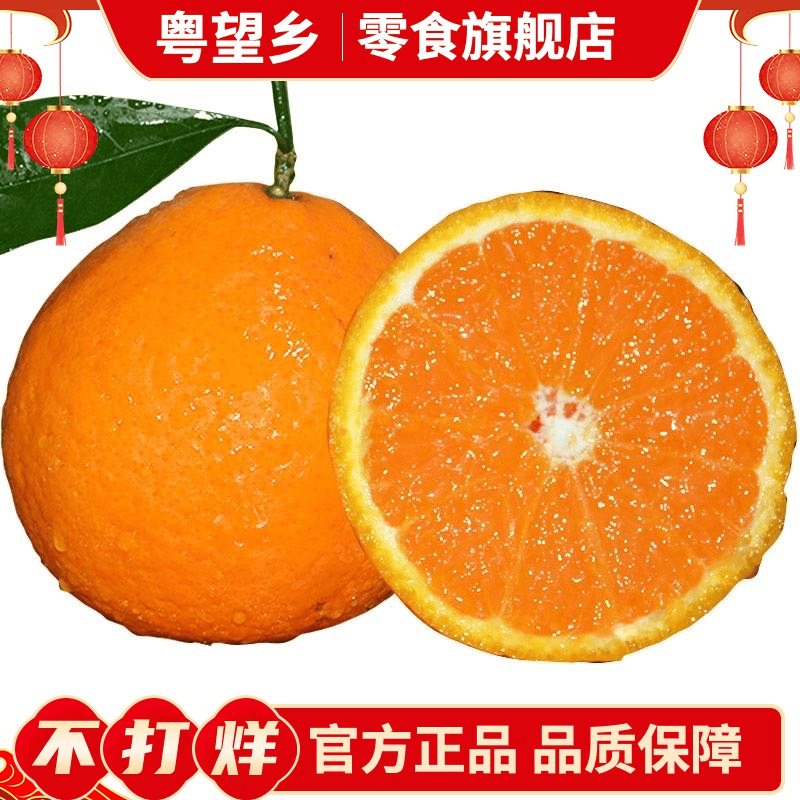 粤望乡眉山春见耙耙柑新鲜水果甜美香甜新年基地品质多汁味道好吃