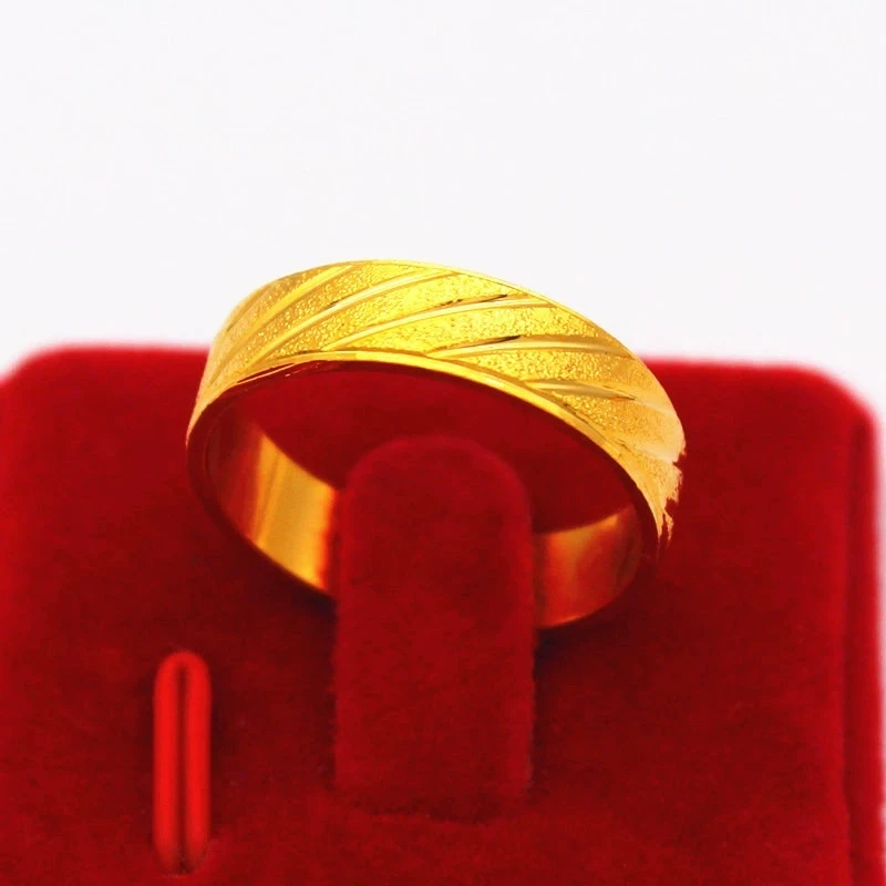 合金戒指 磨砂流星雨流行轻奢百搭爆款戒指