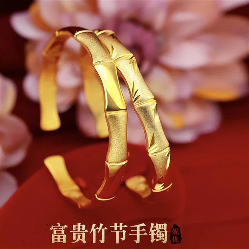 合金手镯 竹节开口手镯竹节女手环 SZ-10