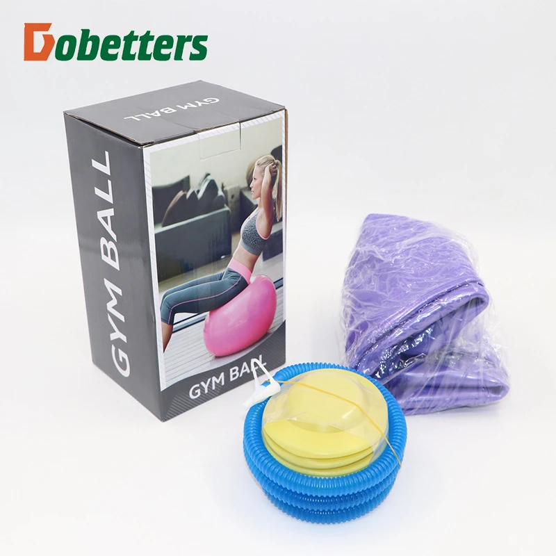 厂家防爆加厚充气瑜伽球训练花生瑜伽球胶囊瑜伽按摩健身球平衡垫