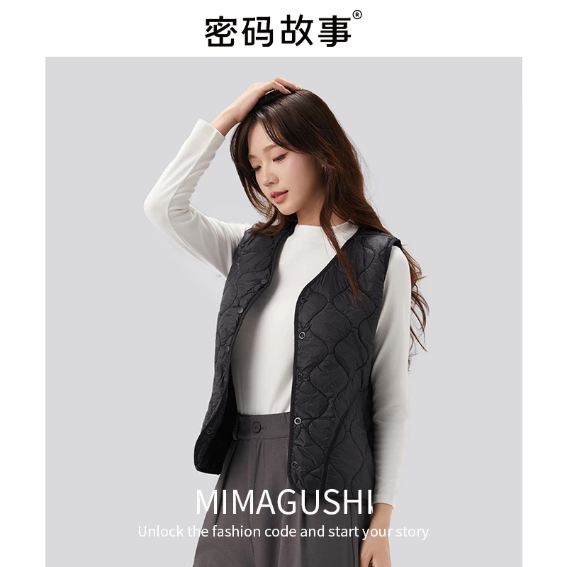 【密码故事】秋冬保暖马甲RMSY005一件装