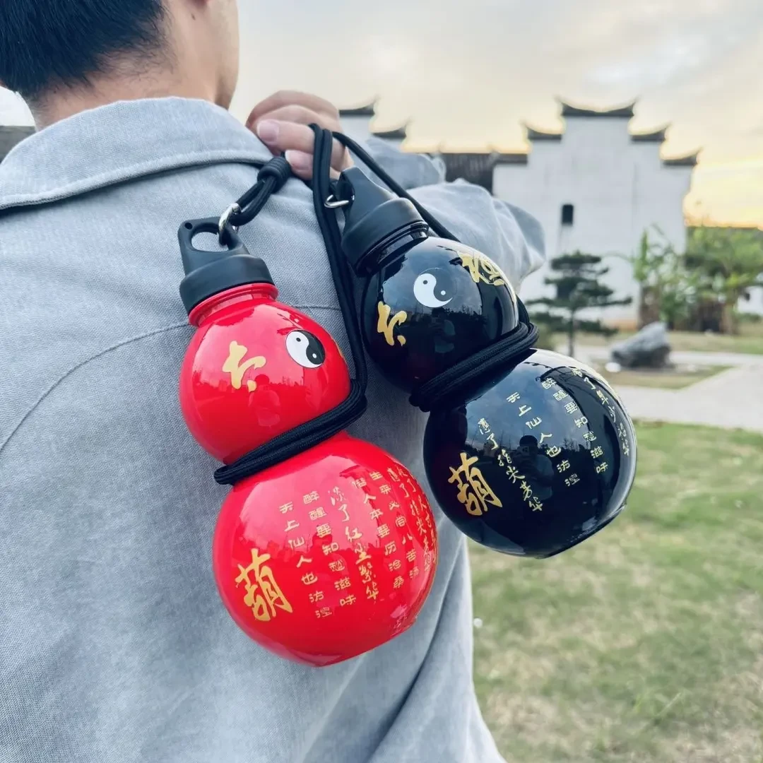 东方神话创意运动水杯葫芦水壶网红男女生时尚大容量便携爆款杯子