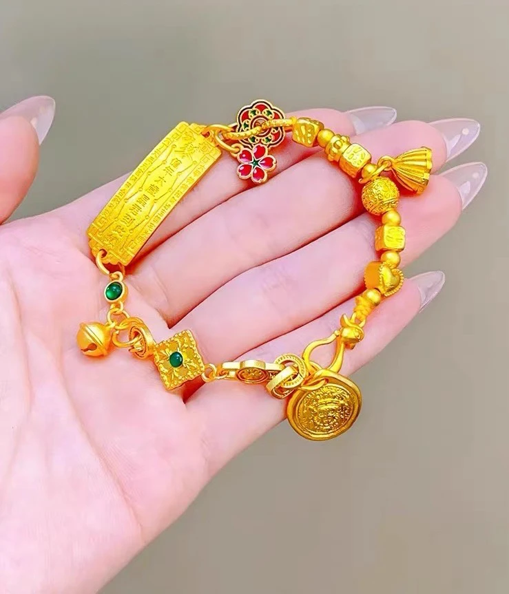 钛钢手链 平安牌时尚百搭手链