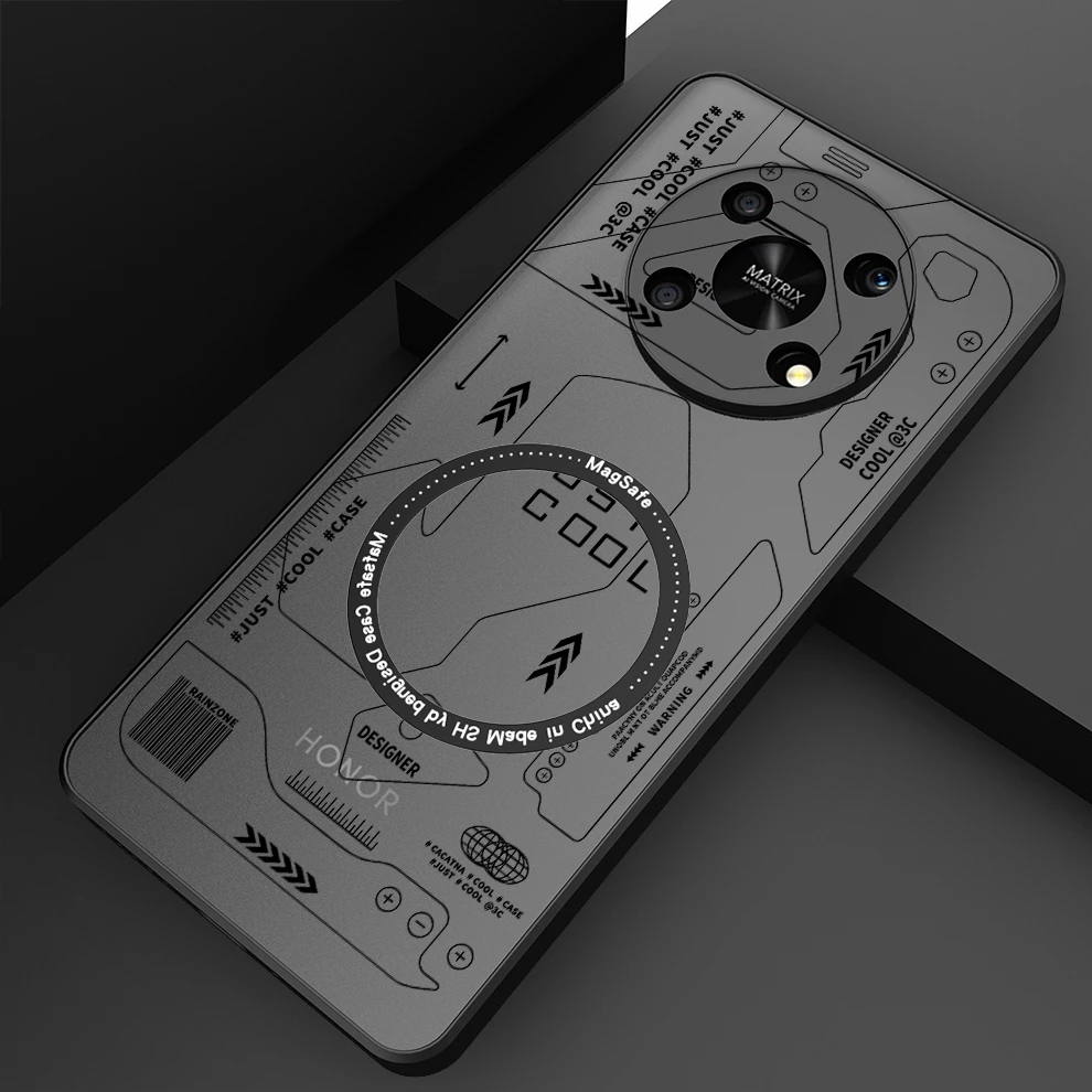 rainzone荣耀x30手机壳x30i华为x30max磁吸×30手机套新款全包防摔