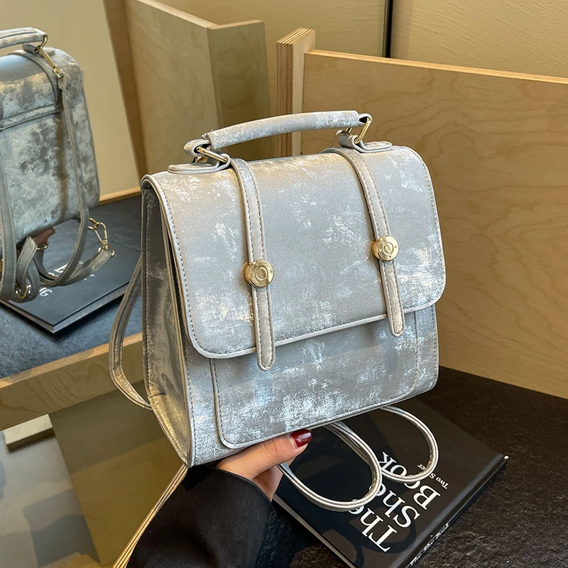 艾米兔女包2025新款潮流质感韩版洋气时尚百搭大容量双肩包