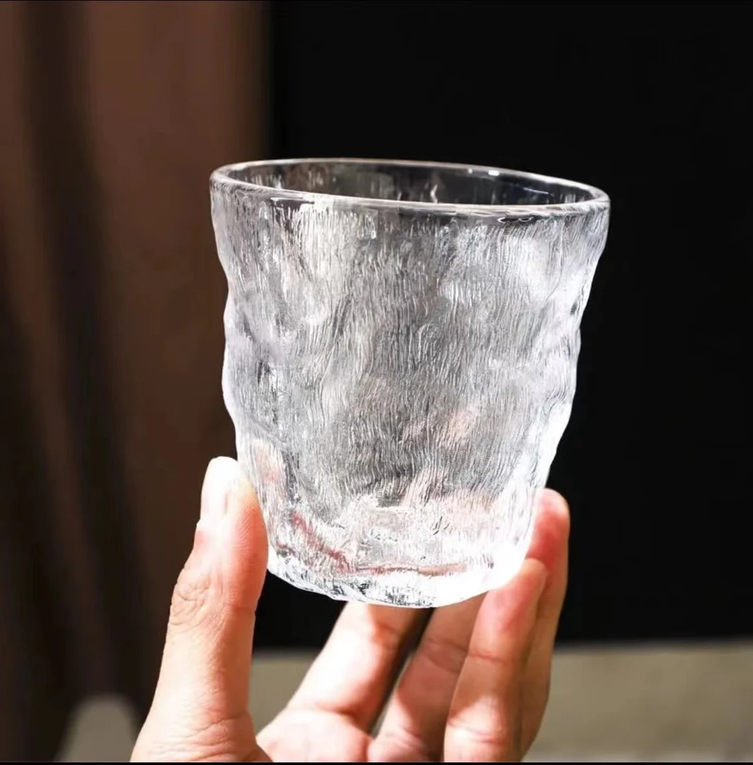 -陶源茶具/推荐/日式冰川杯家用啤酒咖啡泡茶杯（两只）