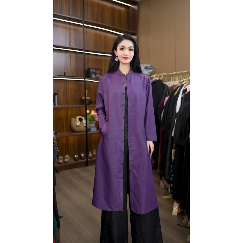 2088-10新款女士长裙风衣