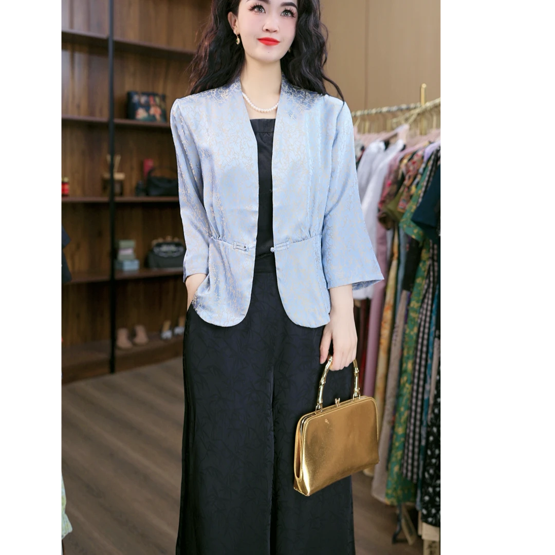 7776-10新款女士小衫上衣外套