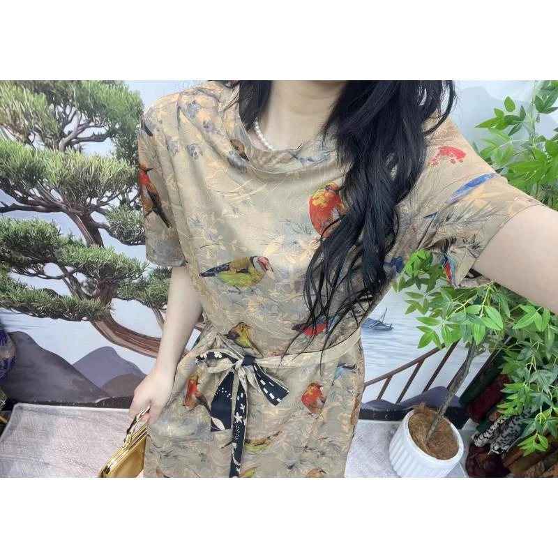 7082-8新款舒适时尚银行双面穿连衣裙