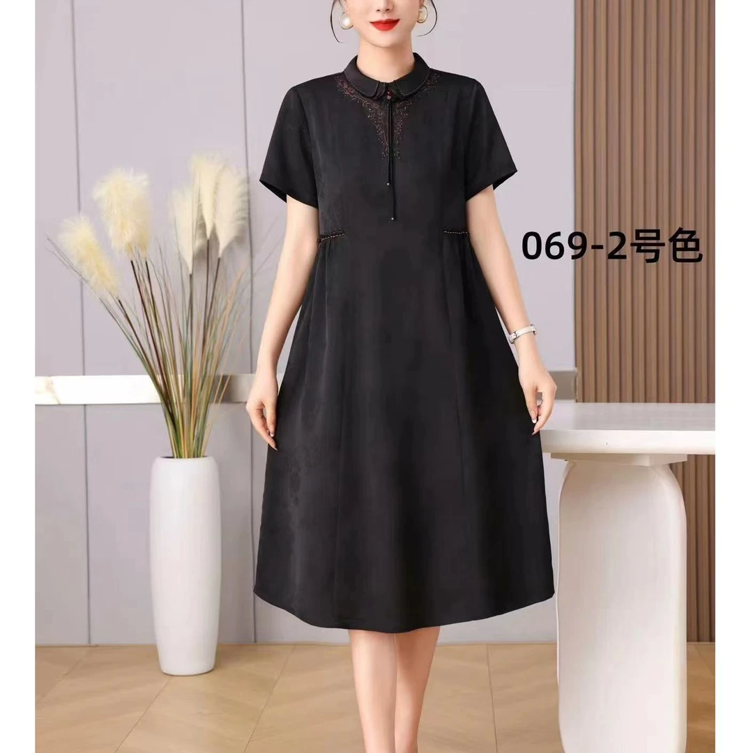 1-069-0新款时尚休闲连衣裙