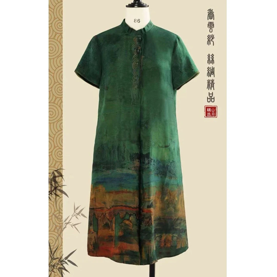 1-3321-10新款舒适时尚休闲连衣裙