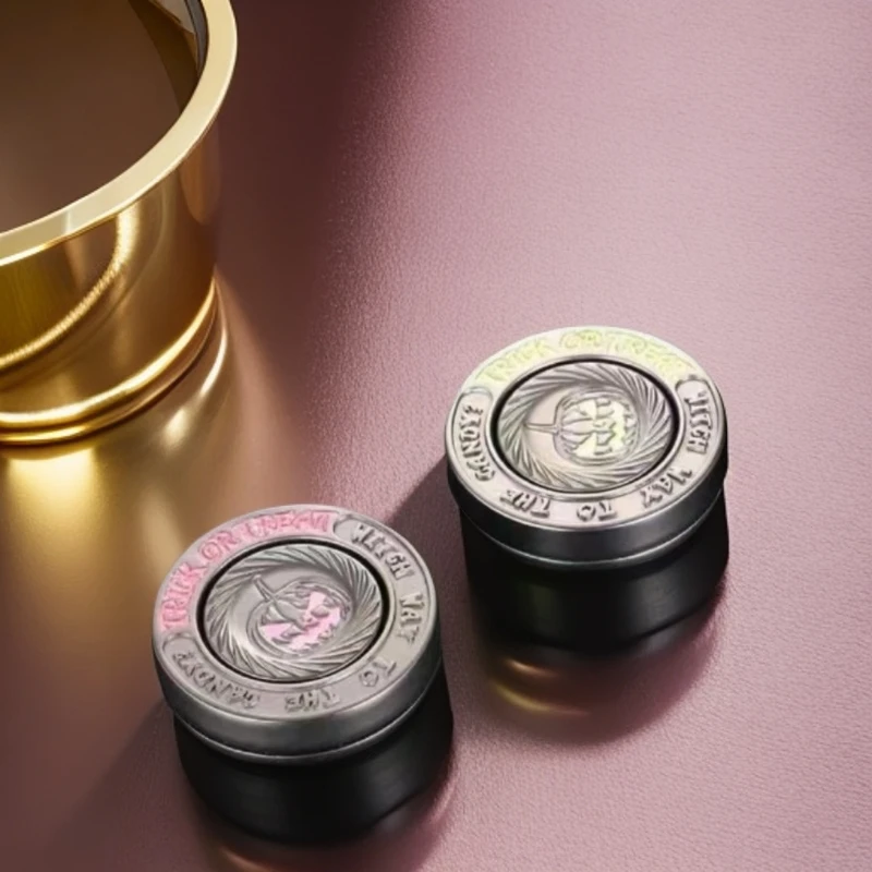 EDC解压玩具邪恶南瓜指尖陀螺桌面摆件炫酷解压神器