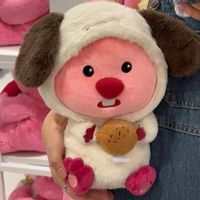 变身loopy小海狸玩偶超大号露比公仔毛绒玩具抱枕送闺蜜生日礼物