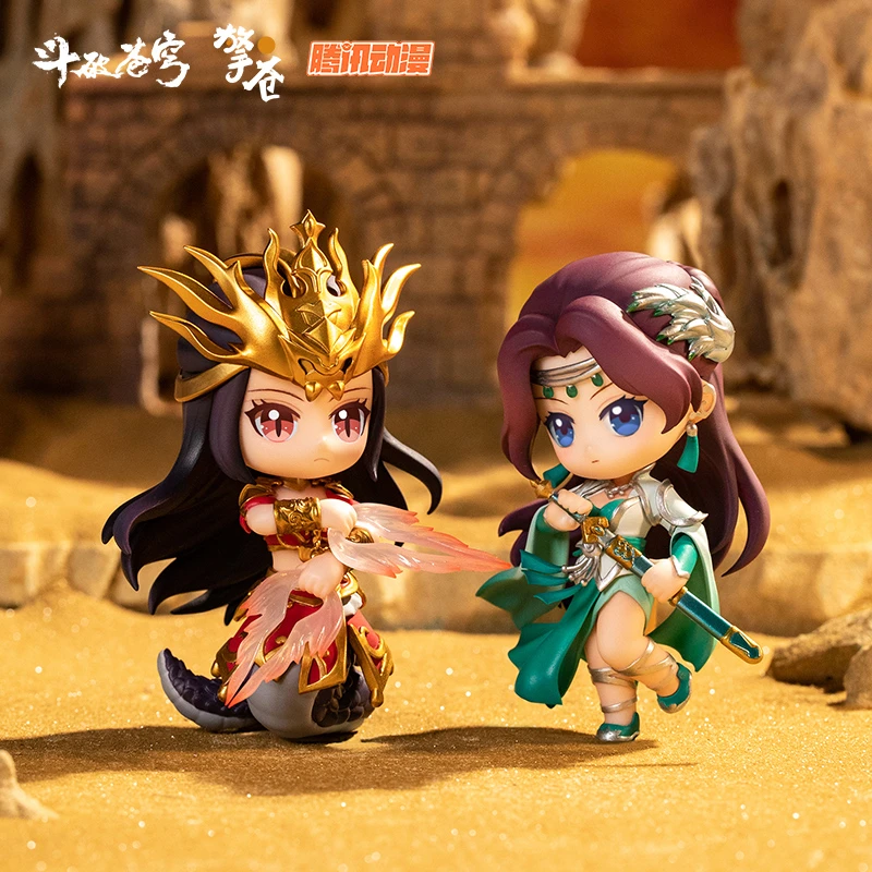 【擎苍正版】斗破苍穹动画美杜莎云韵萧炎萧薰儿Q版手办盲盒公仔