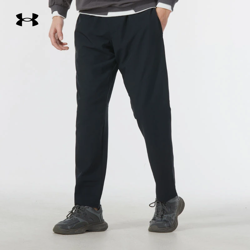 安德玛长裤男裤2024夏季新款健身训练运动裤透气休闲裤1372614