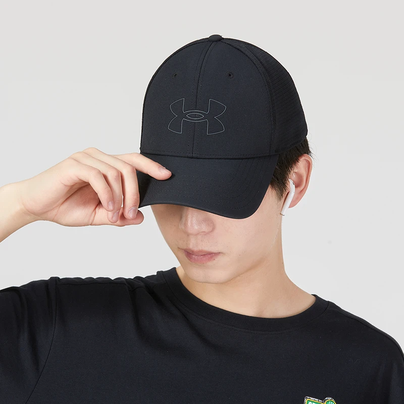 UA安德玛休闲帽男帽秋季健身运动帽鸭舌帽户外运动棒球帽 1369805