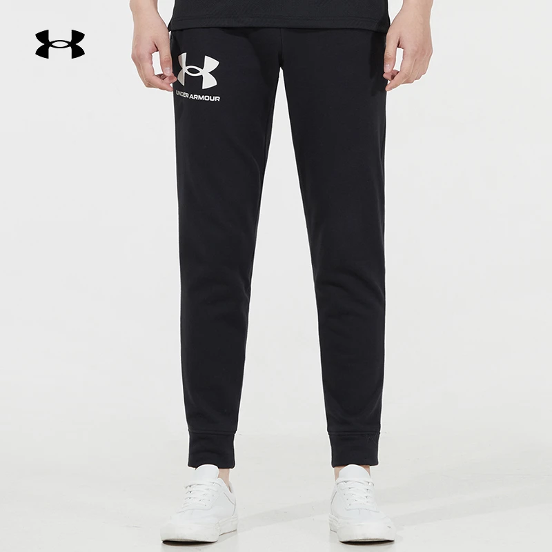 UA安德玛运动裤男子新款健身跑步训练针织束脚休闲裤1361642