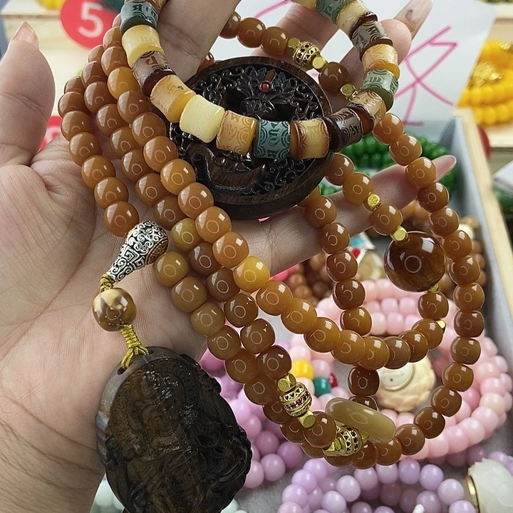 千眼菩提吊坠恬**鲤菩提