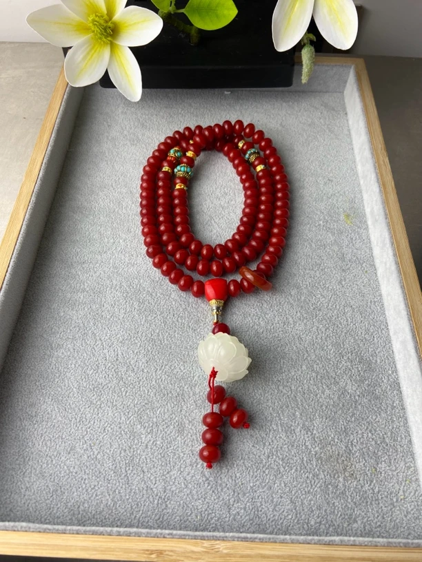 菩提108颗.规格8x10.男女同款手串