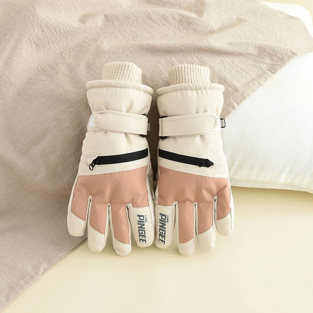 【新疆包邮】骑车保暖手套男女滑雪加绒加厚防水冬季防寒手套出门