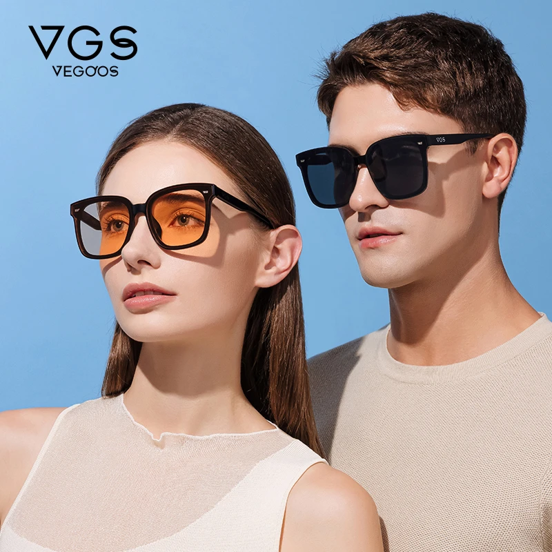 VEGOOS/威古氏太阳镜个性韩版ins风遮阳防紫外线方框百搭新款街拍