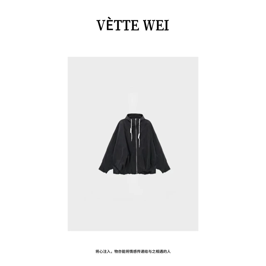 VÈTTE  WEI  【特no退no换】“自由假日”抽绳风衣外套  51312