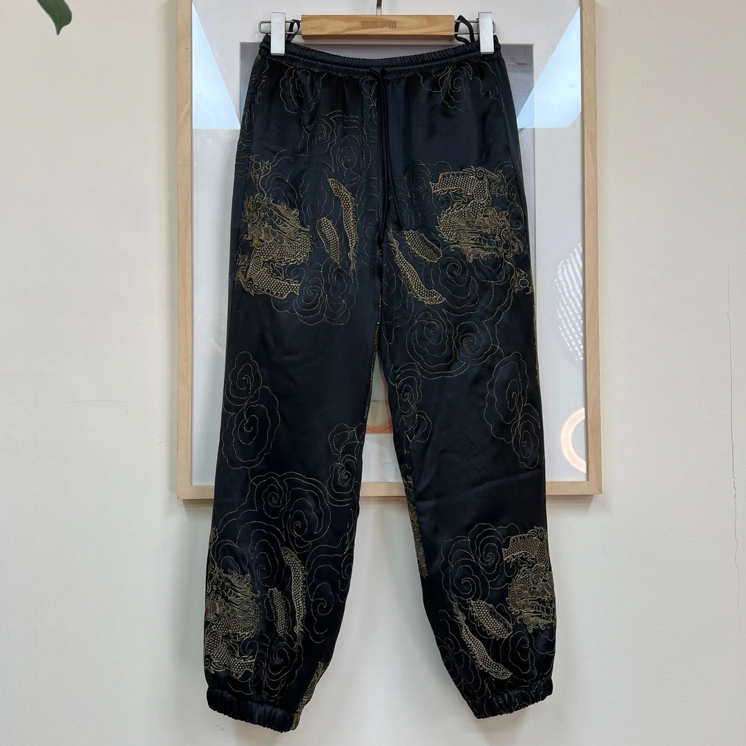 WSFM宽松休闲百搭加棉长裤SJ24D8262