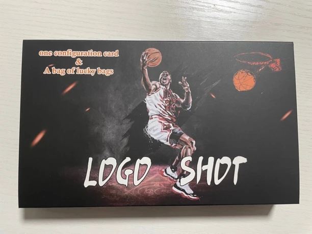 logo shot黑盒盲盒，保签字物料➕带遍