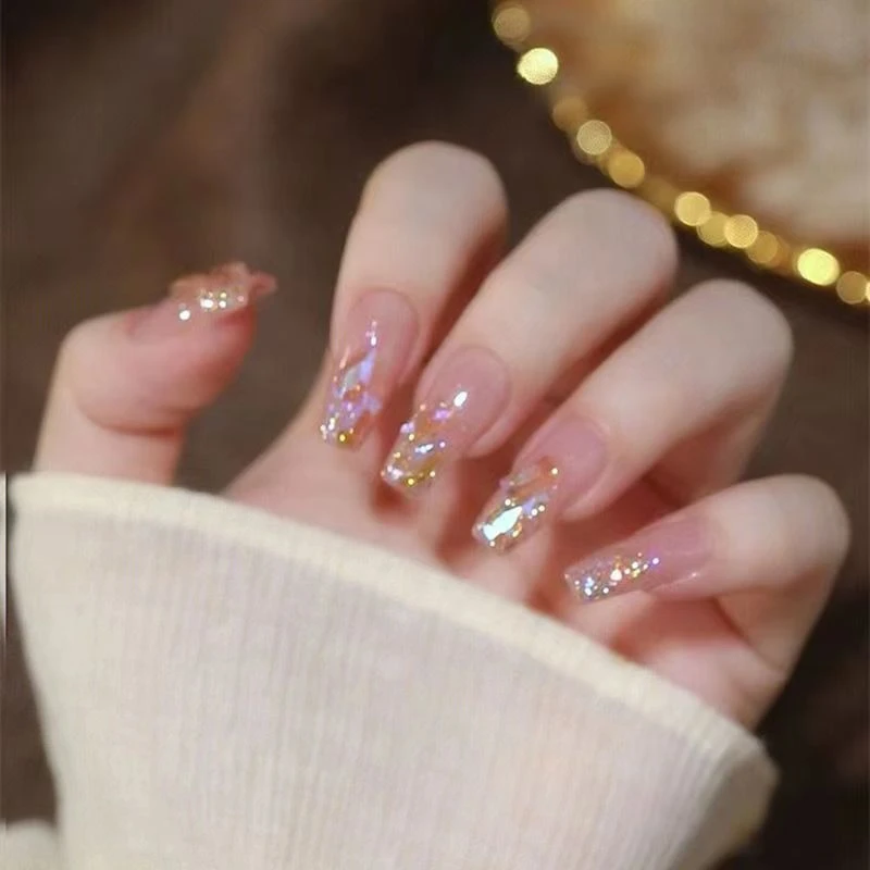 【温精灵系列】K9水晶玻璃 美拉德色系温精灵同款异形迷你号混装