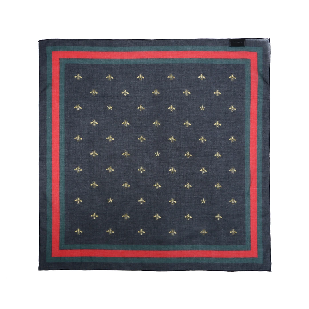 全新未使用 GUCCI/古驰 gucci 印花丝巾 P243975246