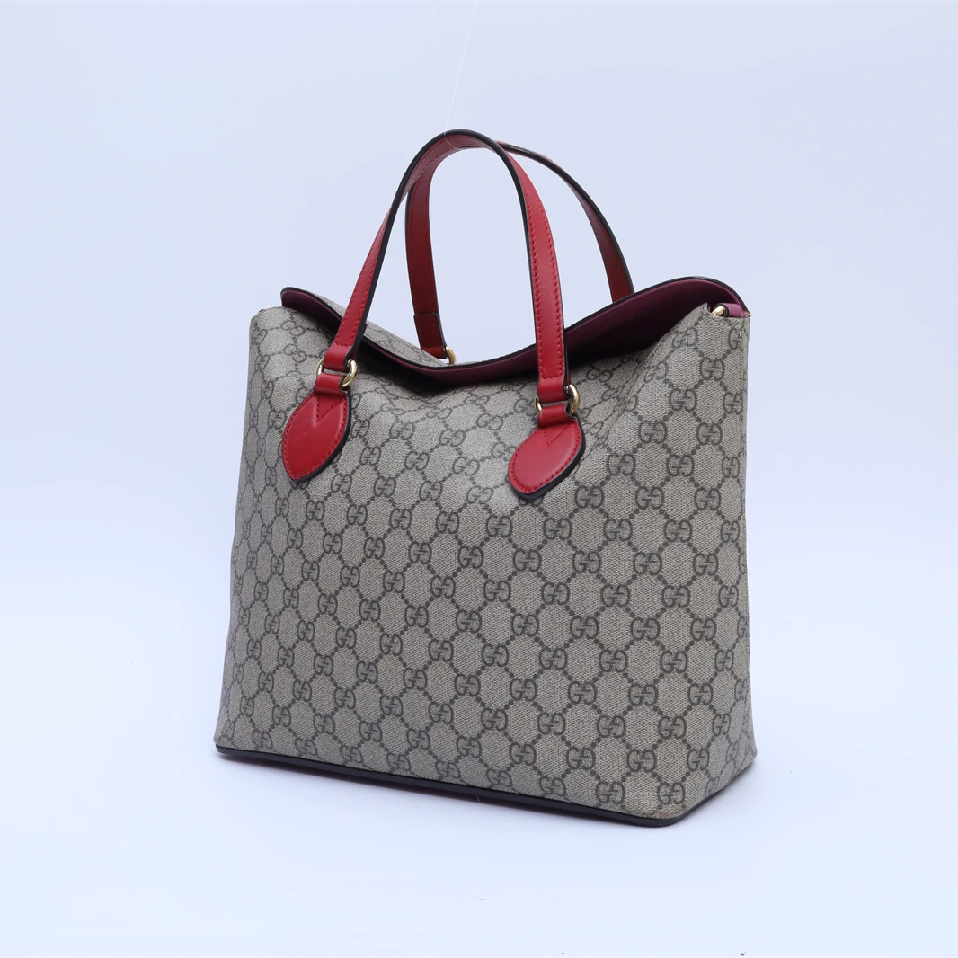 95新 GUCCI/古驰 手提 单肩包 老花 拼色 P223968583