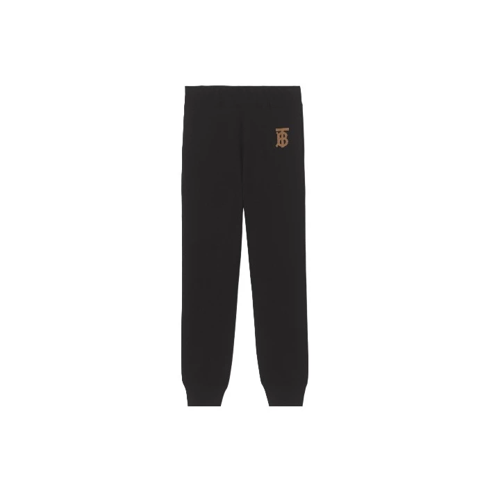 全新未使用 BURBERRY/博柏利 汤汤/TP021166/ 标识装饰运动卫裤