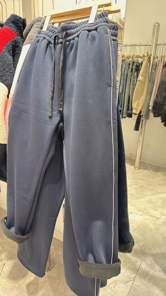 沭中 杭高加绒加厚校服裤