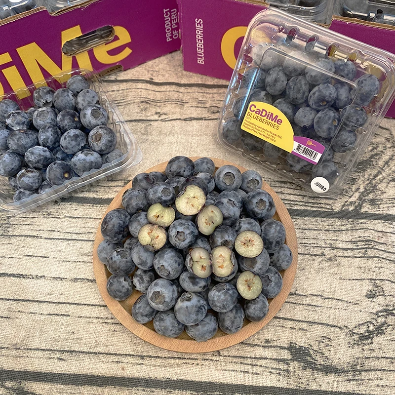 【乐鲜果园】秘鲁进口甜蓝莓125/盒当季新鲜蓝莓