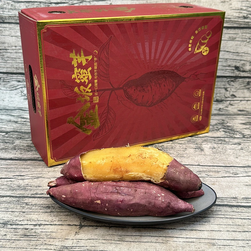 【乐鲜果园】金坂蜜芋红薯糯香甜新鲜地瓜5斤礼盒