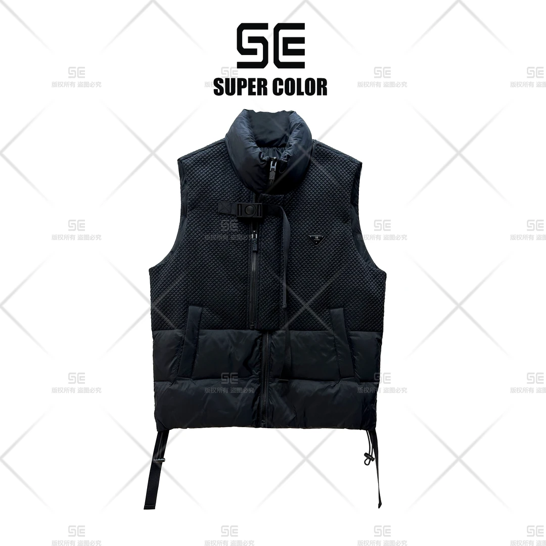 supercolor【机械风羽绒马甲】23ss/秋冬季新款潮流百搭羽绒马甲7