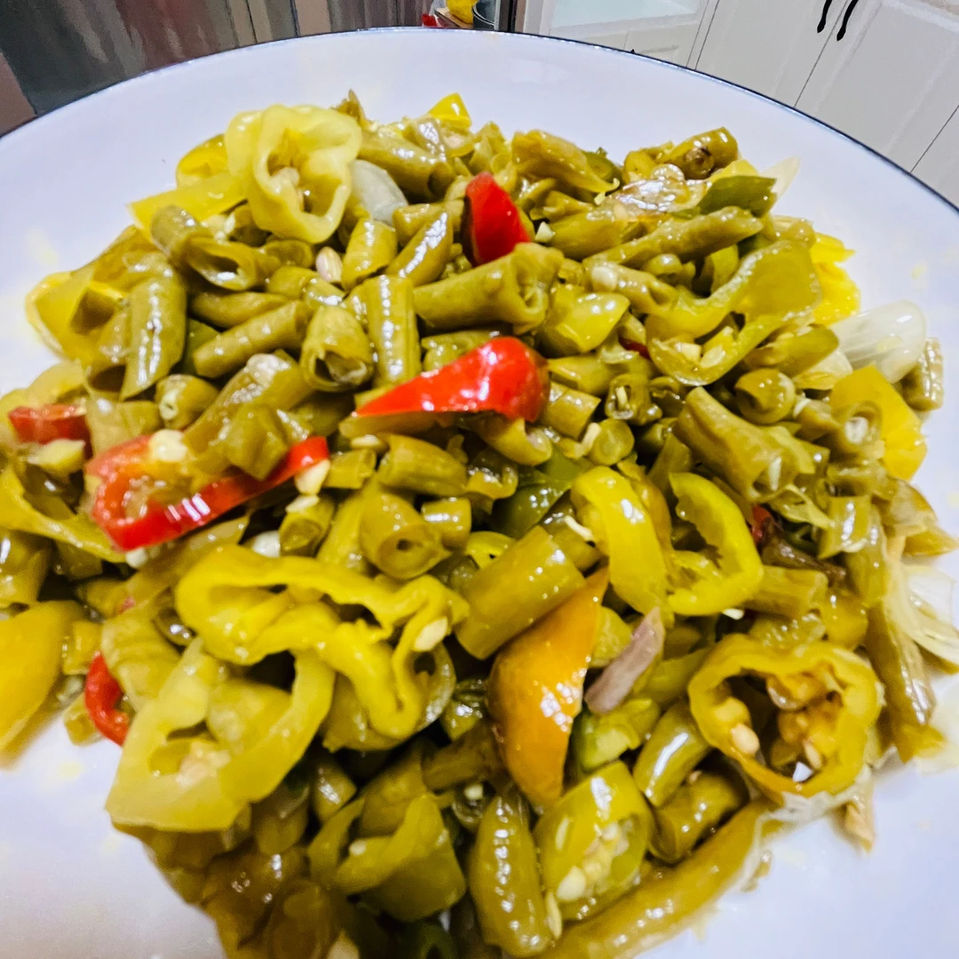 罗田酸豆角下饭菜真空包装