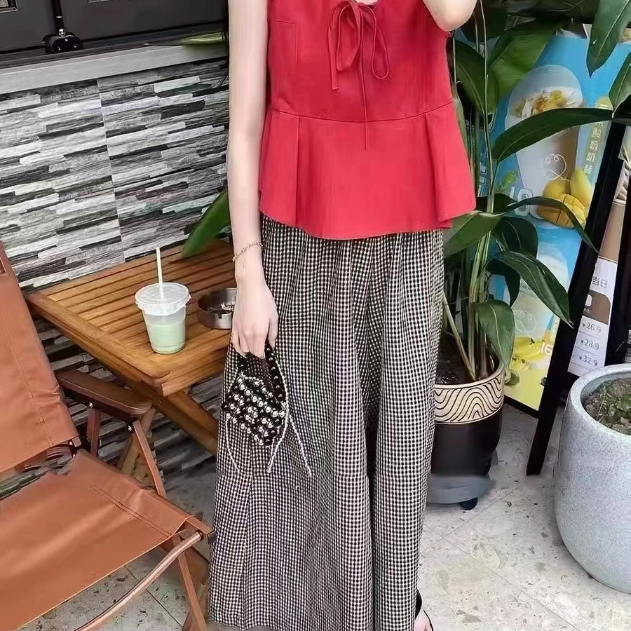 慕柯家--夏季新款套装百搭休闲减龄款