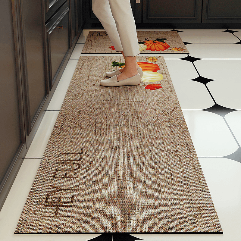 西藏包邮亚麻地毯酒店防水家用卧室防滑吸水商用裁剪除尘入户门垫