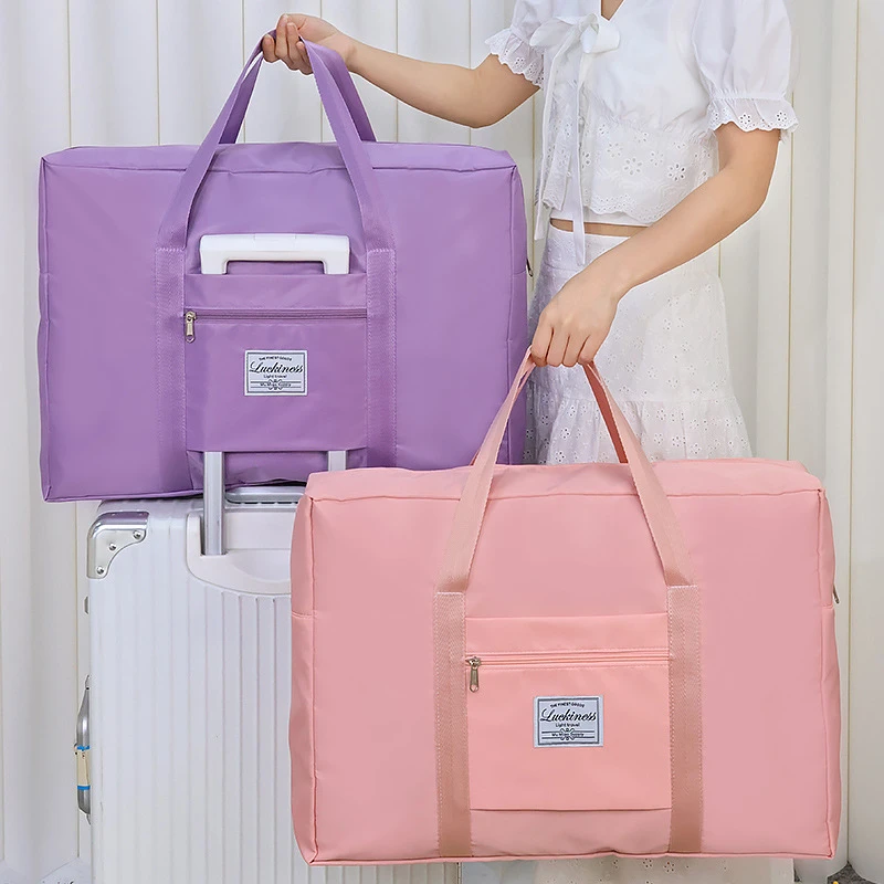 西藏包邮Sportsgirl旅行包女士可折叠超大容量扩展时尚防水行李袋