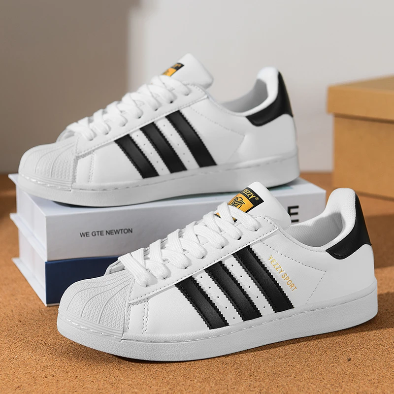 时尚百搭情侣夏季透气潮流潮鞋低帮鞋子男士春季学生韩版贝壳