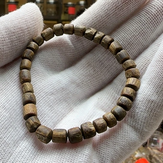 沉香手串M117国香棋楠单圈手串4.1g