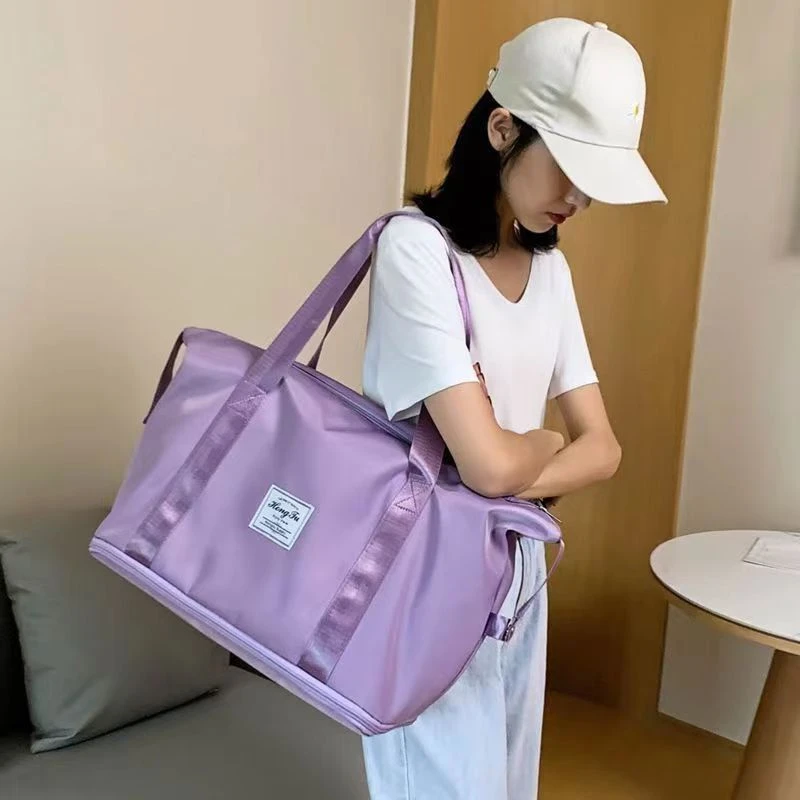 旅行健身包袋行李包包女短途旅游袋子手提外出时尚大容量旅行包女