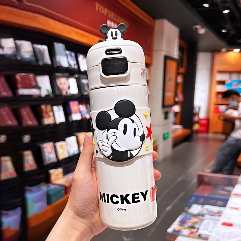 【双11】网红可爱米奇爱莎三眼仔奥特曼大容量潮流防摔保温杯简约