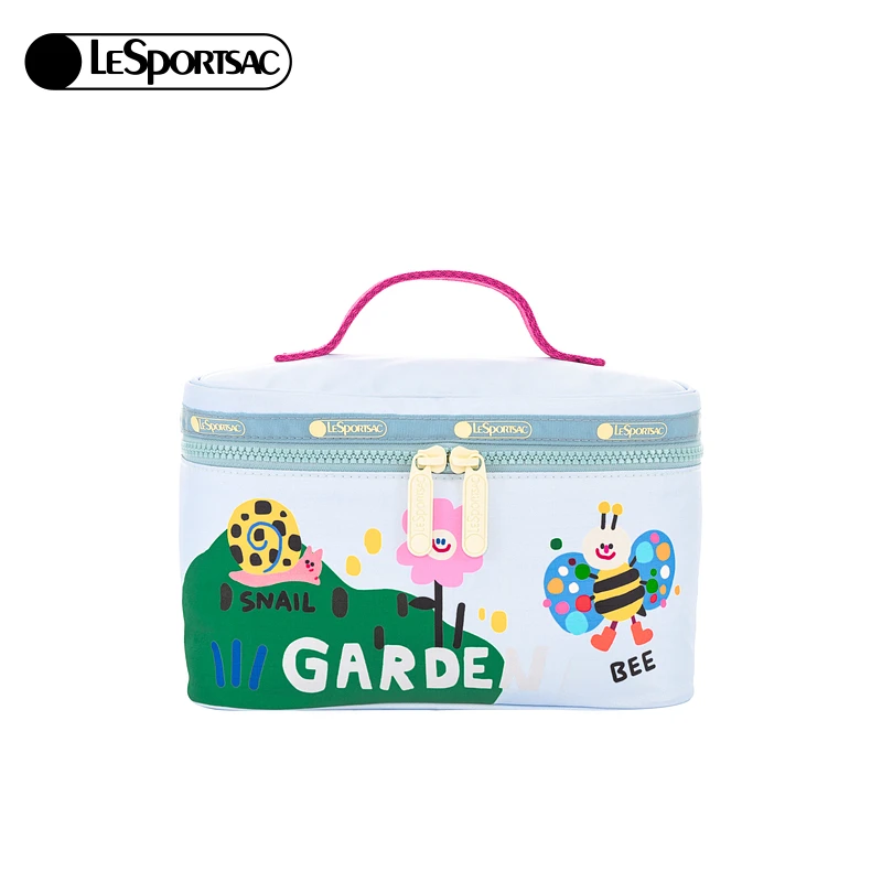 【商场同款】LeSportsac乐播诗逗鸭联名大容量防泼水化妆包L249印花