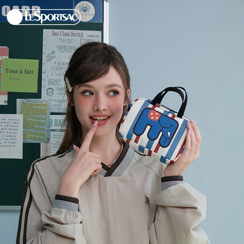 【商场同款】LeSportsac乐播诗快乐字母系列通勤斜挎包单肩手提包