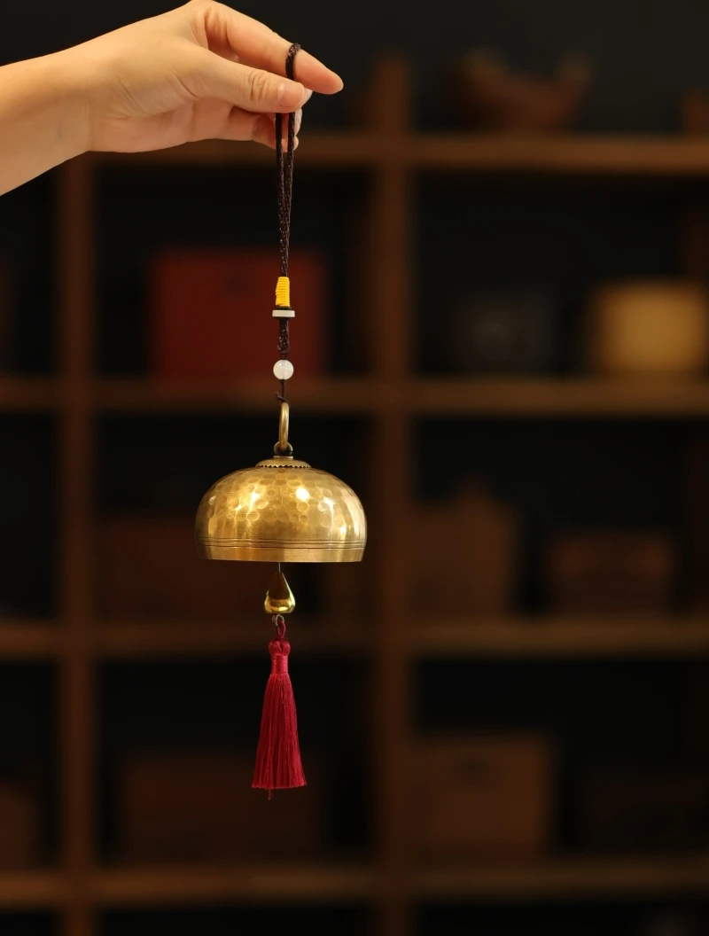 手作铜中大号平安铃经典产品纯铜手工品听声音脆悦耳身心舒畅