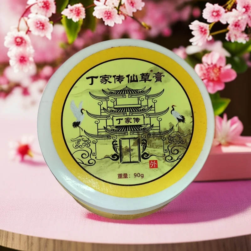 丁家传仙草颈肩腰腿关节护理植物膏一盒90克